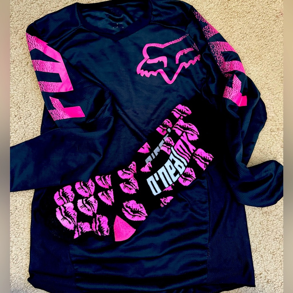 Fox Motorsport Long Sleeve plus Socks